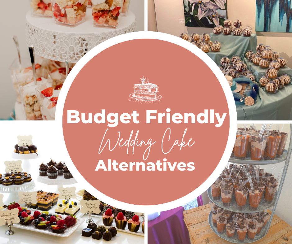 budget friendly wedding cake alternatives