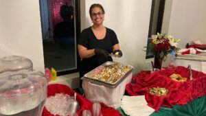 beauty and the bistro catering holiday wedding