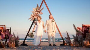 boho beach wedding