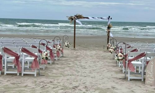 Beach wedding dusty rose boho arch Beach wedding dusty rose boho arch